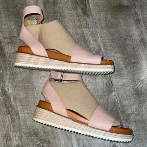 Lucky brand Women’s size 10/42 wedge espadrilles